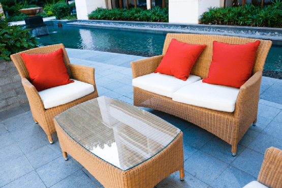 Modern Outdoor Comforts: Cane Furniture